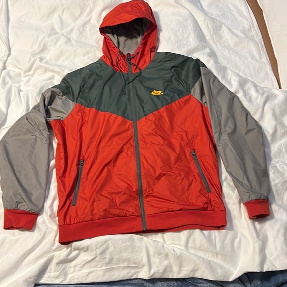 Nike Other - Nike Windbreaker Orange/Gray 727324-630